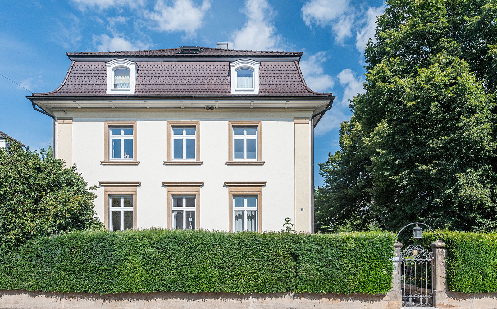 Held Architekt Lörrach Sanierung denkmalgeschützte Villa Ansicht